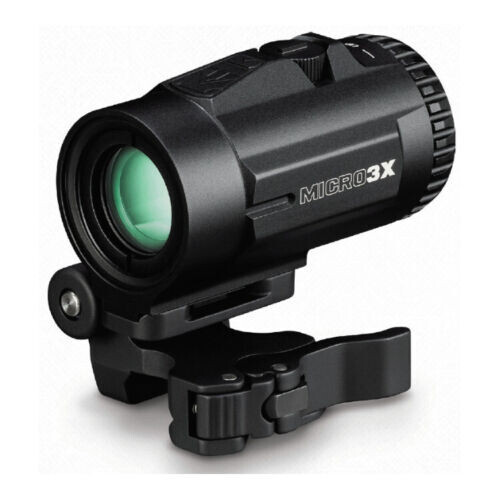 Vortex 3X Micro Magnifier W/ Flip Mount Micro3X V3XM Authorized Dealer