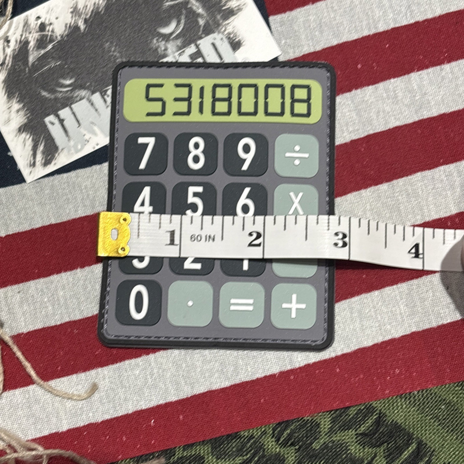PvC 3D 5318008 H&L Patch Funny