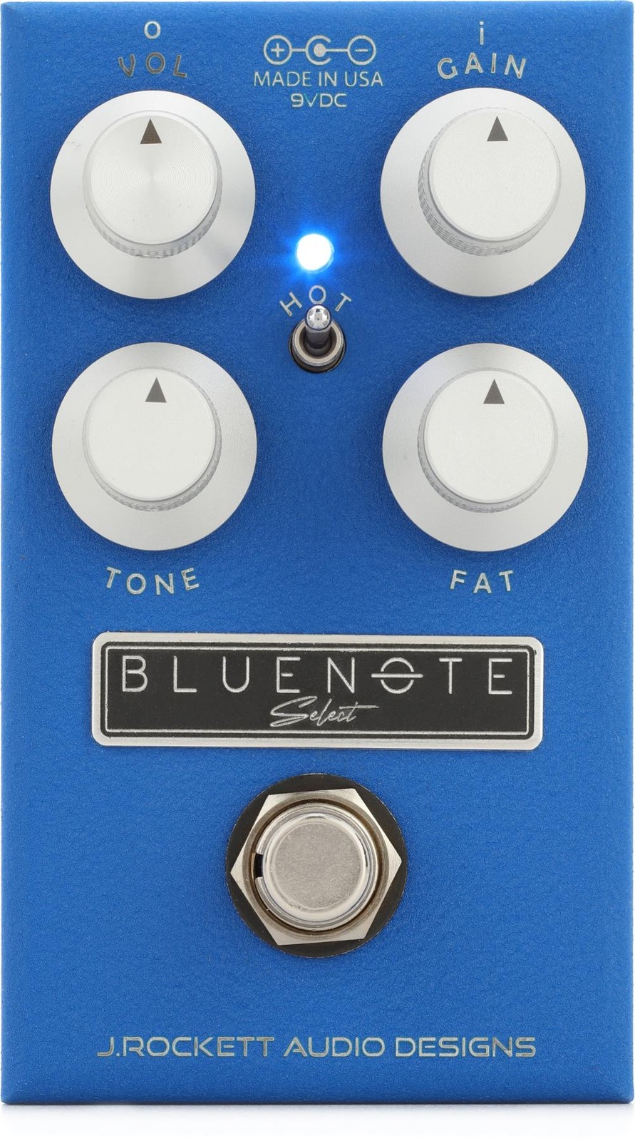 J. Rockett Audio Designs Blue Note Select Boost/Overdrive Pedal