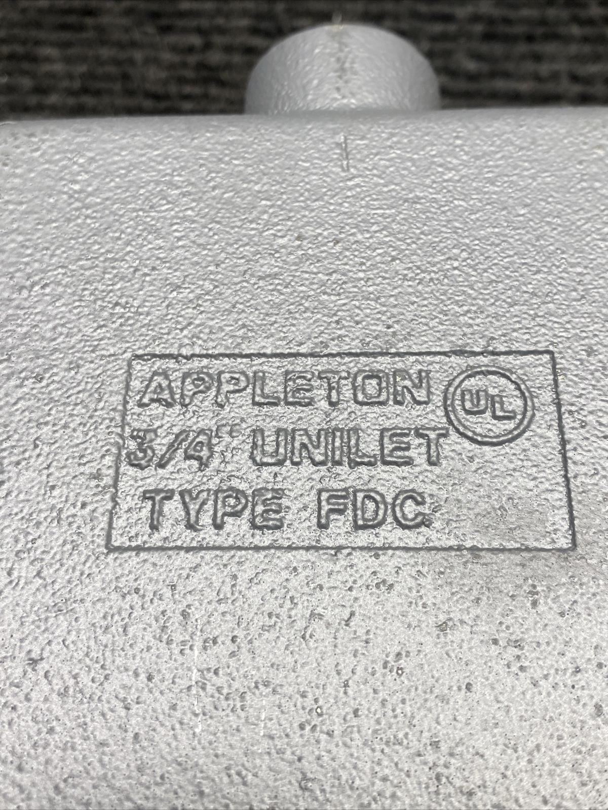 Appleton FDC 3/4" Two Gang type FDC