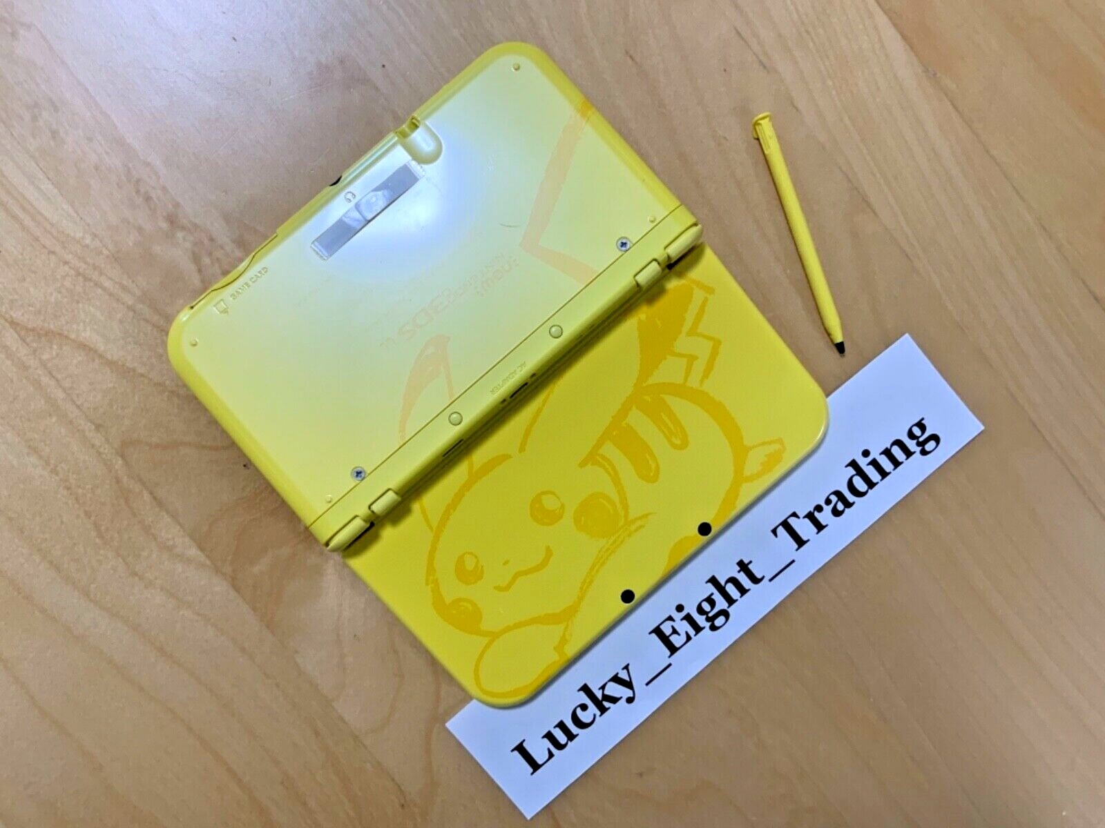 New Nintendo 3DS XL LL Pikachu Yellow Console Stylus Japanese ver [H]