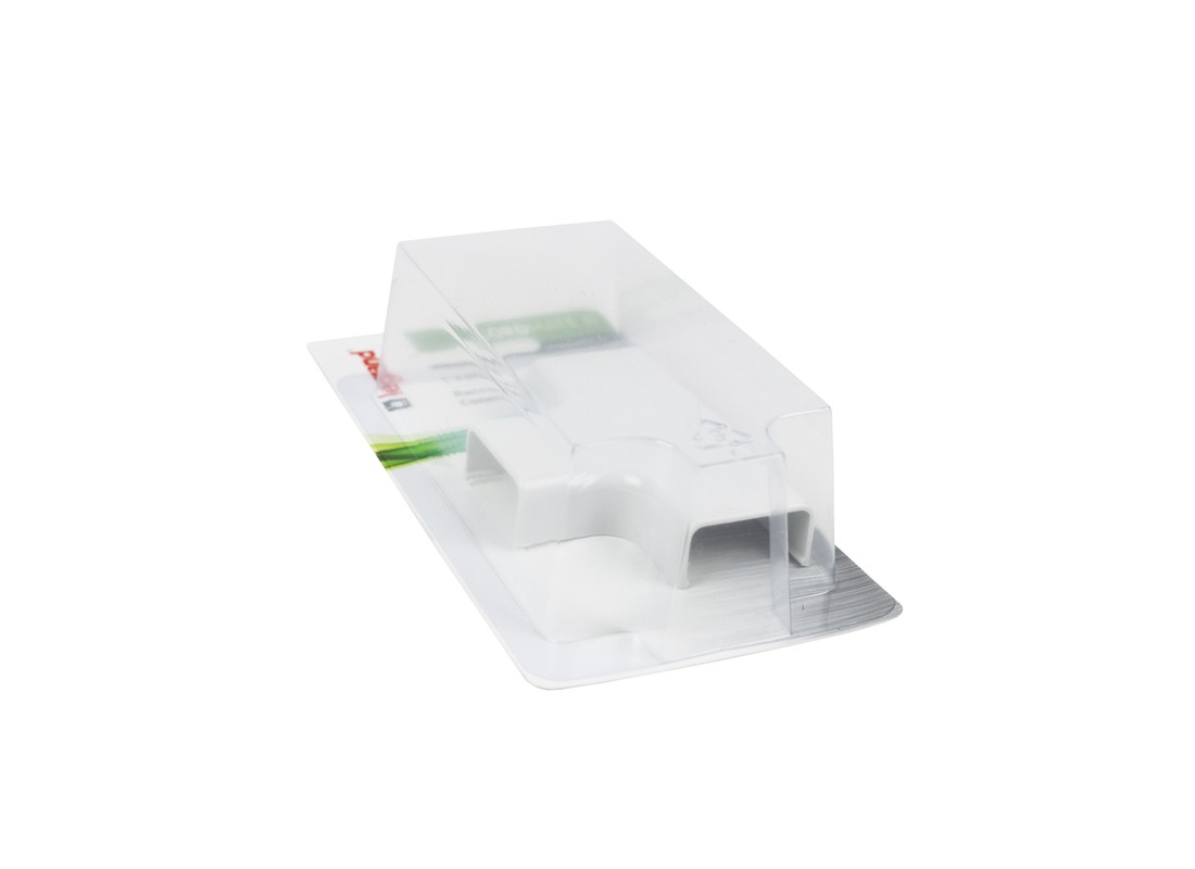 Wiremold C51 Wireway Elbow T-Fitting, Plastic, White