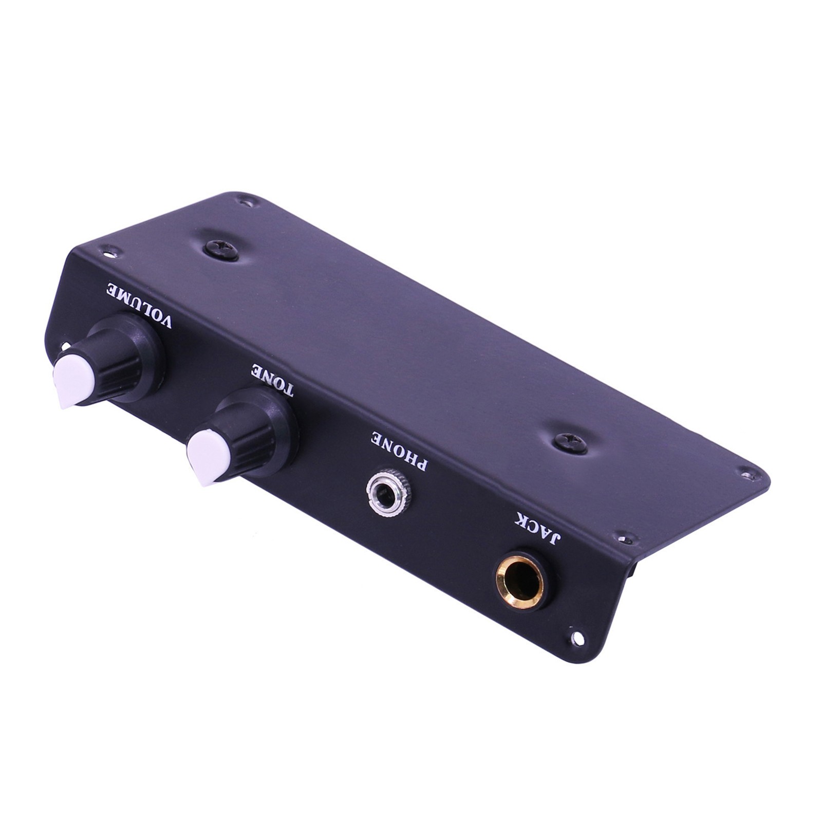 Pre-wired Silent Travel Guitar Pickups with Volume Tone Control & Battery Box
