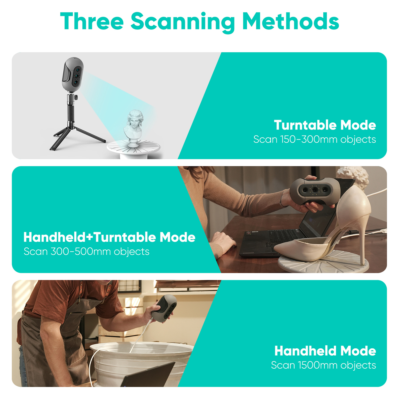 3DMakerpro Mole 3D Scanner Luxury 3D Printer Accessories 0.05mm Accuracy J0O3