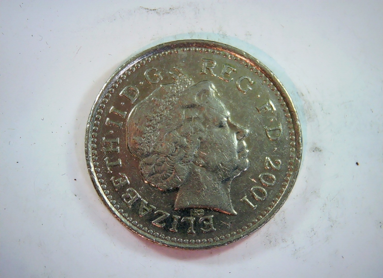 United Kingdom 2001 10 Pence Elizabeth II 10 Pence (Lion passant) Coin