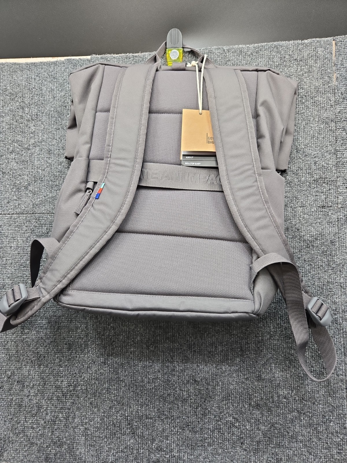 GotBag Roll Top 31L Backpack Gray