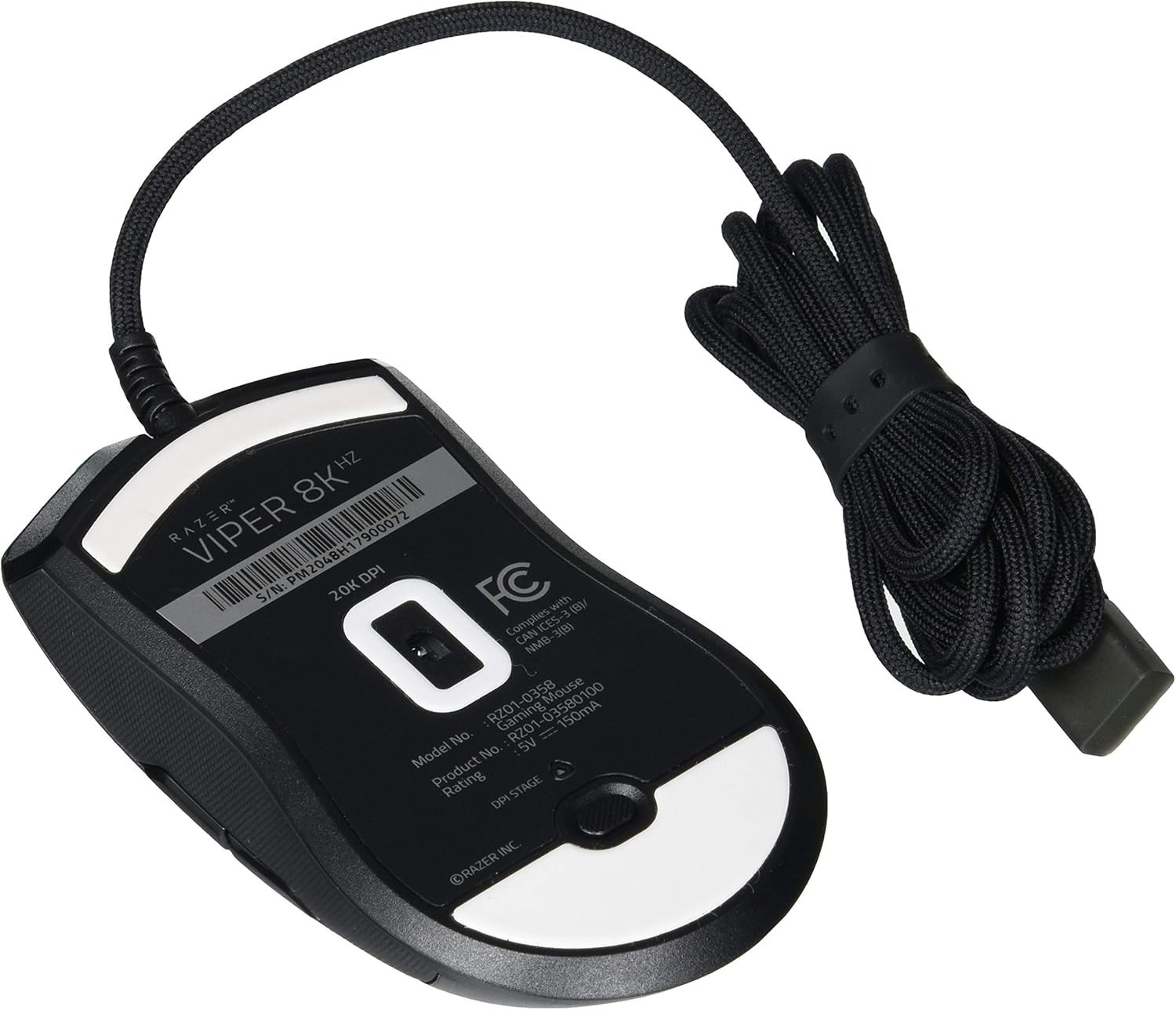 Razer Viper 8KHz Ultralight Ambidextrous Wired Gaming Mouse