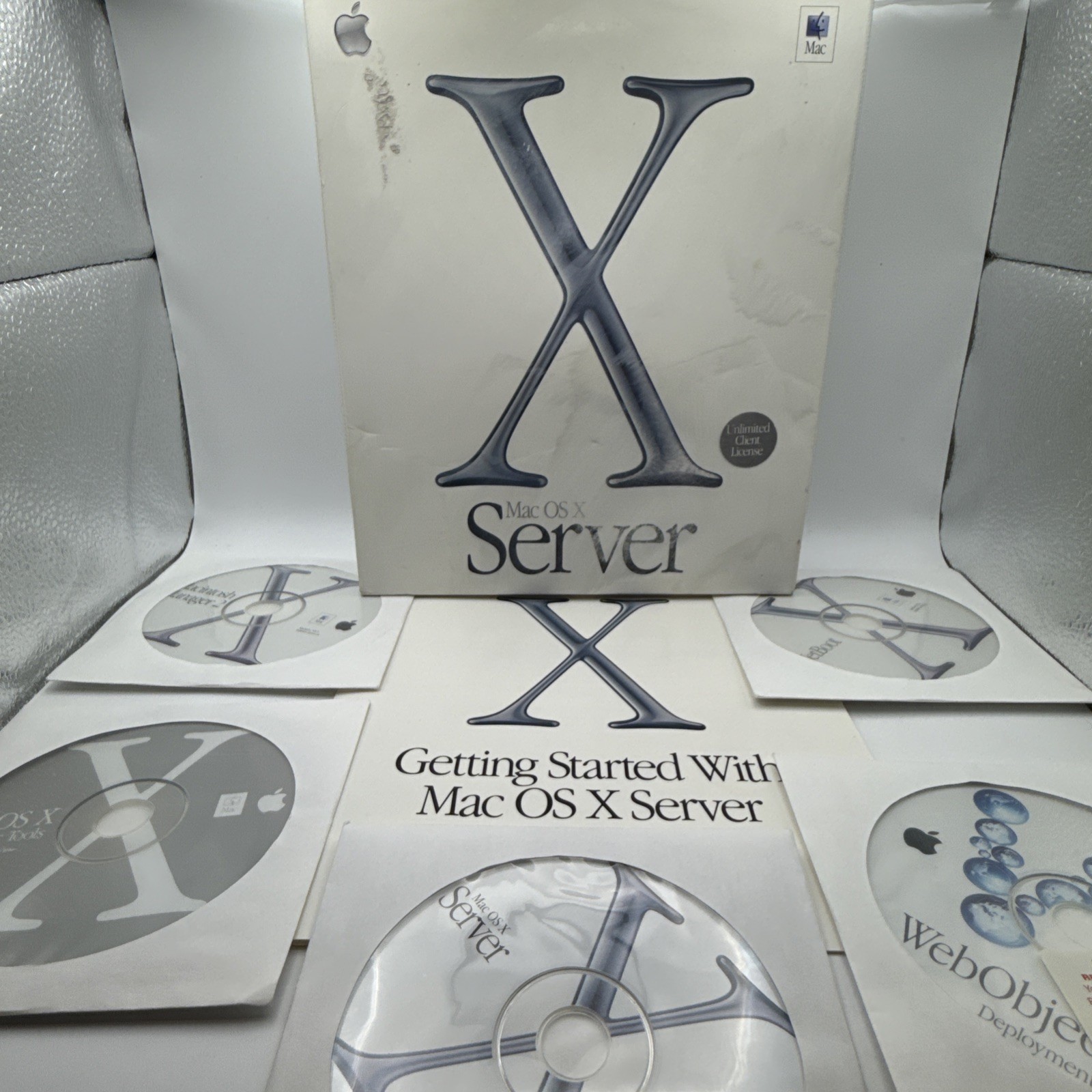Apple Mac OS X Server 10.1. Unlimited new open box