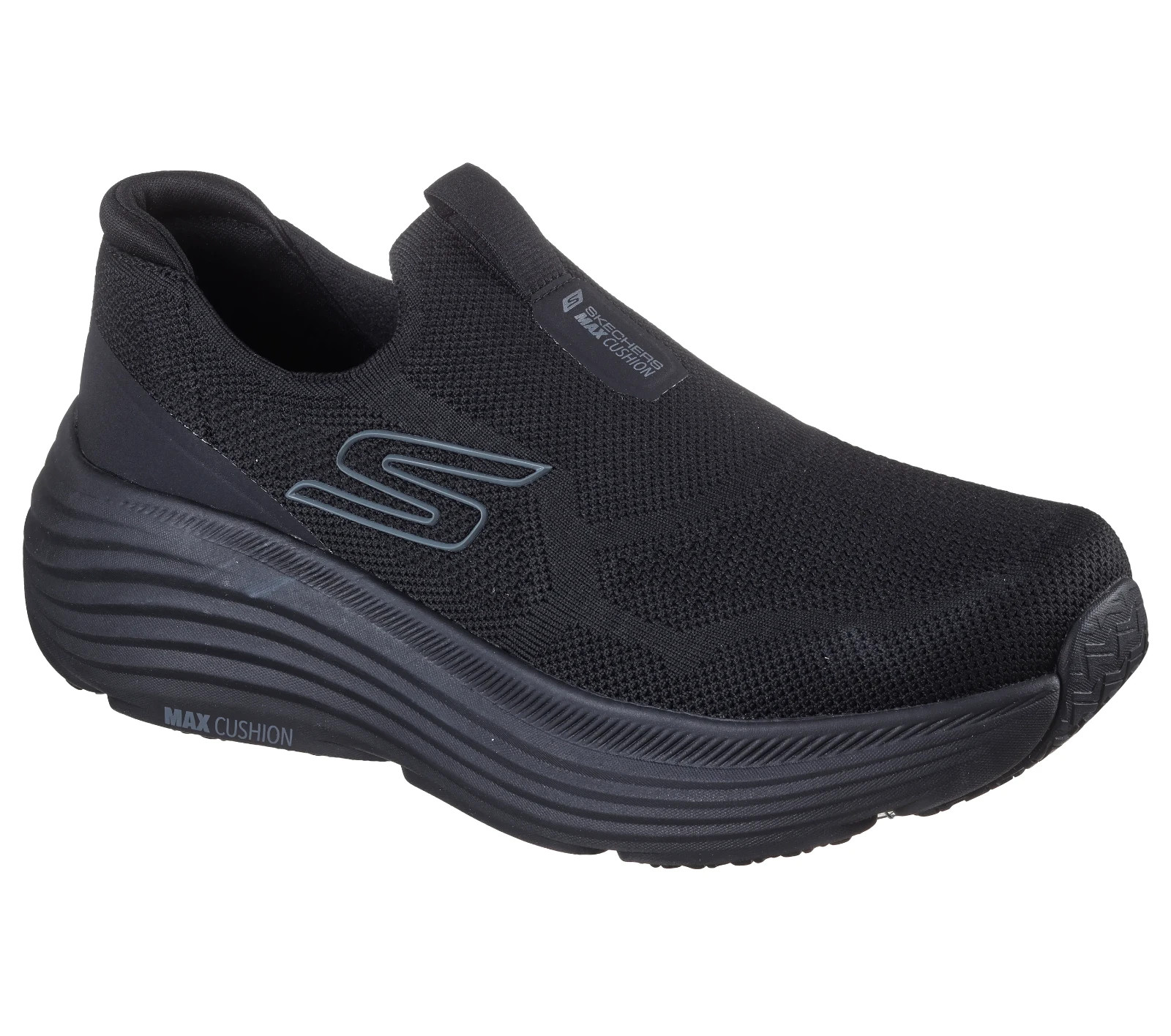 Skechers Shoes Men's Black Max Cushioning Endeavour Slip On Comfort Light 220624