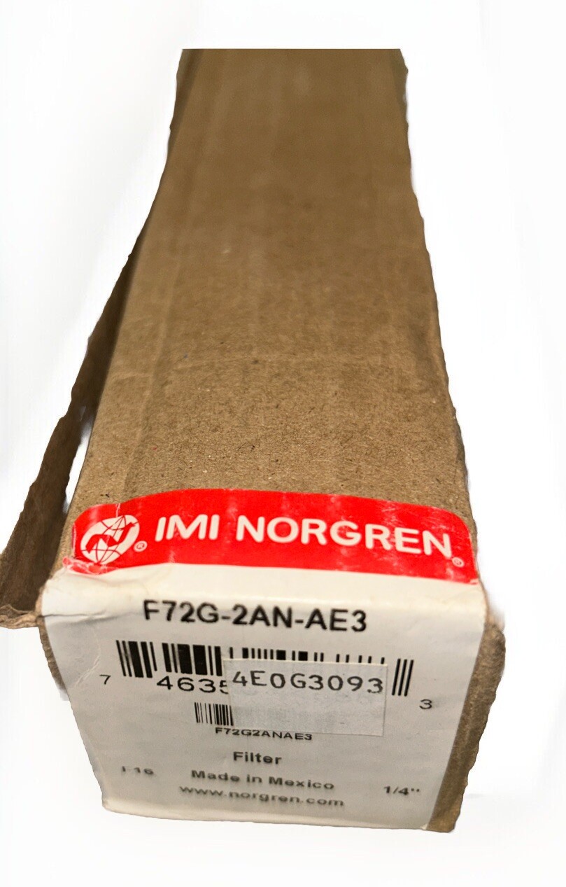 NORGREN EXCELON F72G-2AN-AE3 FILTER. NEW IN BOX! EB