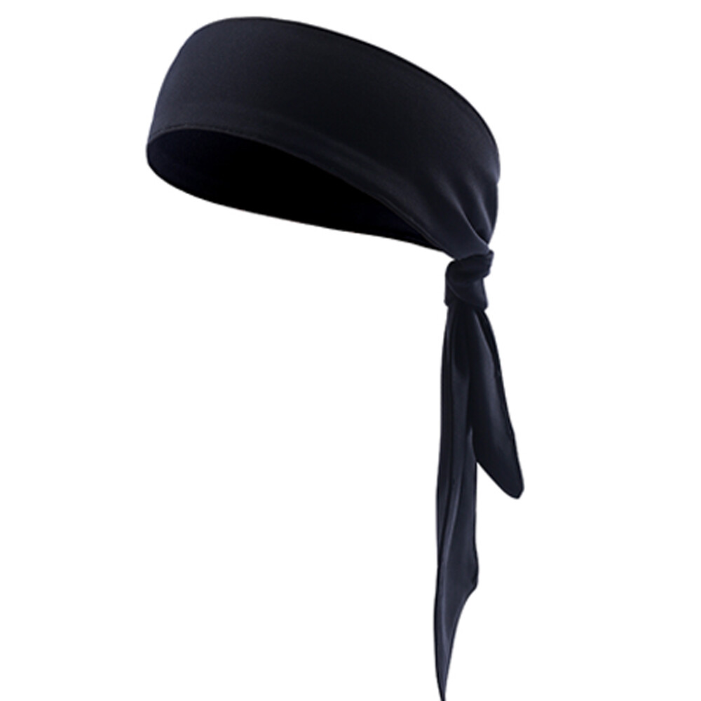 Stretch Head Tie Headband/Sports Sweatband Tennis Basketball Sweat Hair Band