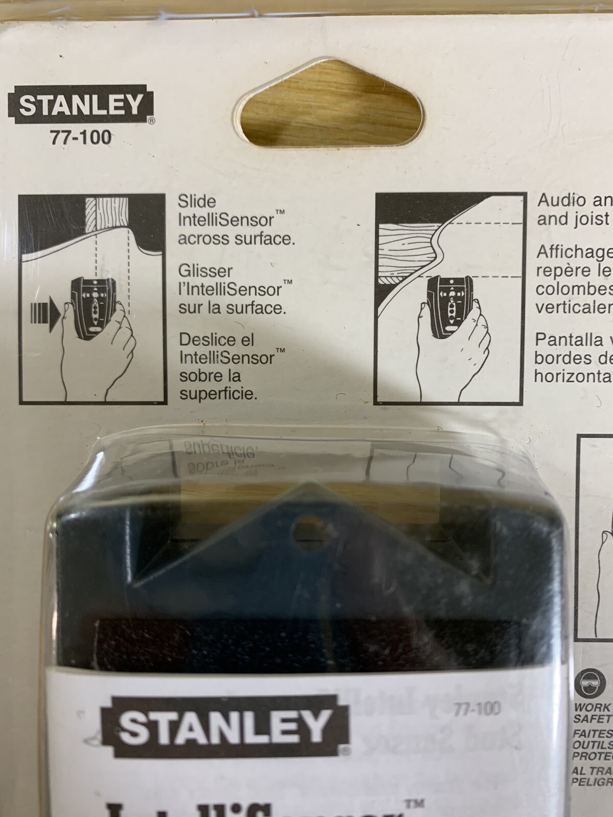 STANLEY INTELLISENSOR stud and joist locator #77-100.