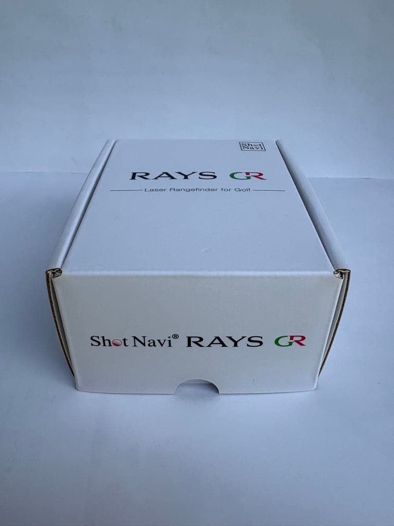 ShotNavi RAYS GR Golf Laser Rangefinder Black Used
