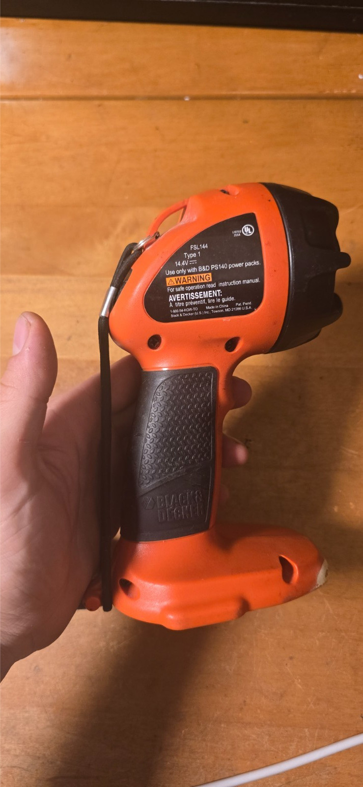 Black+Decker Firestorm Tool Only Tested Cordless Circular Saw Drill Flashlight L