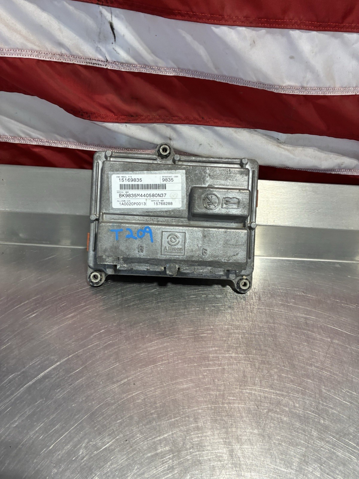04-06 SILVERADO SIERRA TRANSMISSION CONTROL MODULE UNIT TCU 15169835 OEM