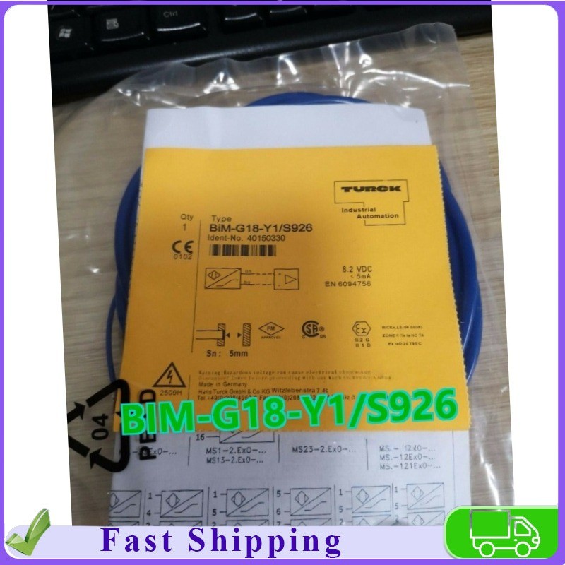 BIM-G18-Y1/S926 TURCK PROXIMITY SWITCH FREE SHIP-NEW Spot Stocks Fast Shipping