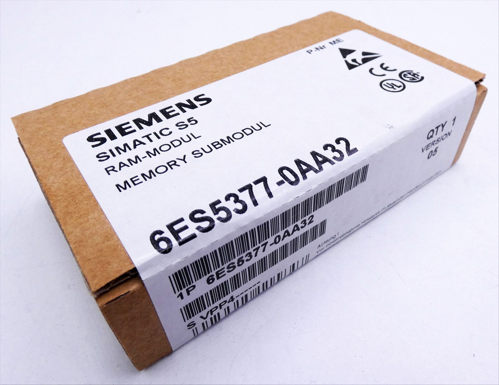 Siemens SIMATIC S5 6ES5377-0AA32 6ES5 377-0AA32 E:05 Memory Module -sealed-