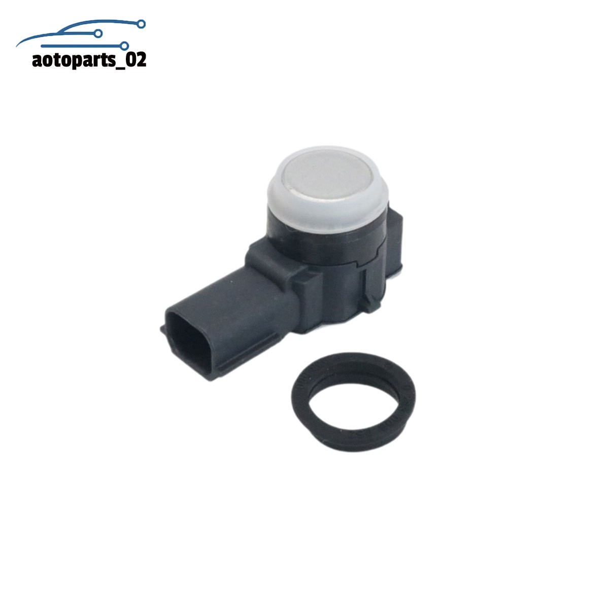 52050134 PDC Parking Ultrasonic Sensor Silver Fit GM Buick Cadillac Chevy GMC
