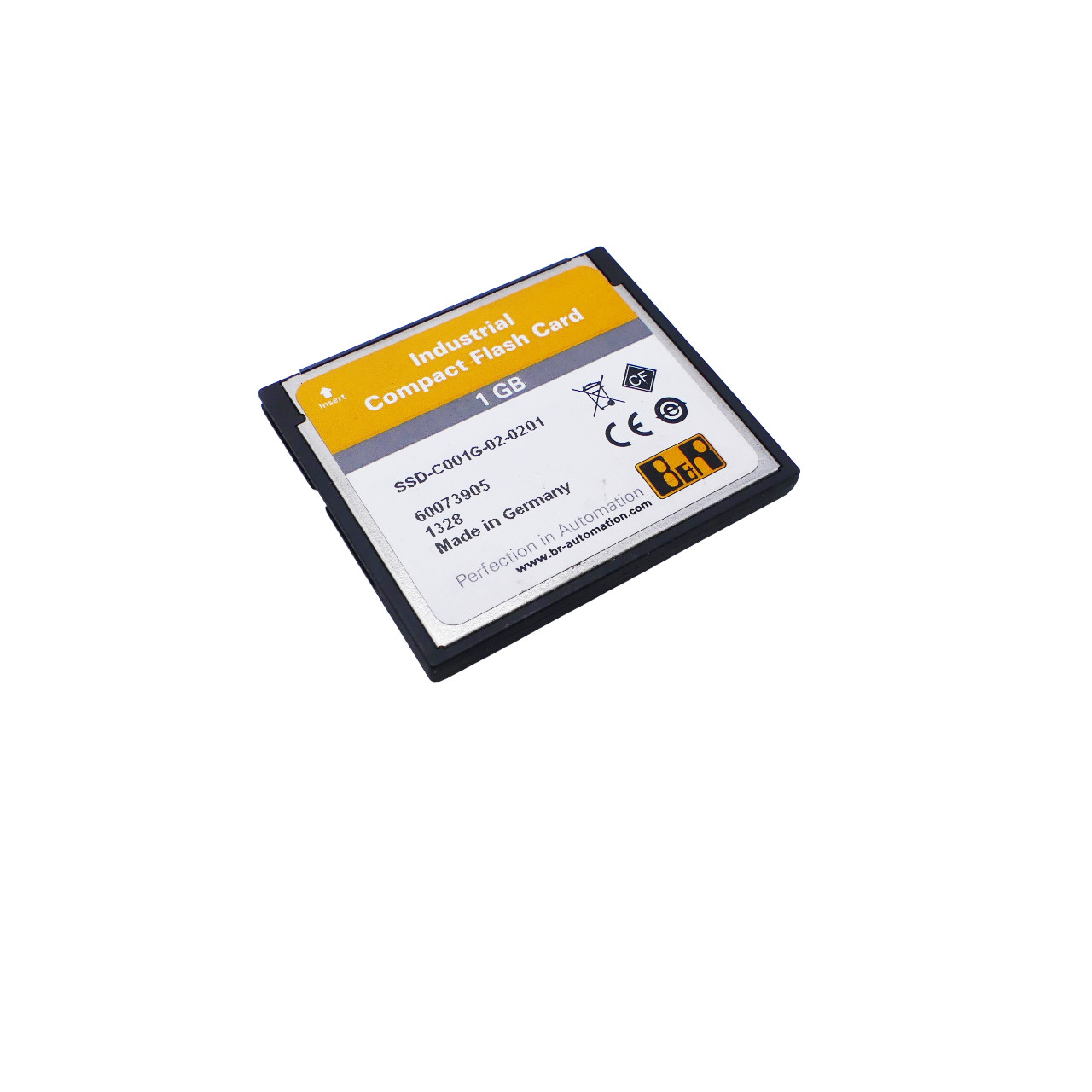 B&R 5CFCRD.1024-06 Compact Flash Card SSD-C001G-02-0201 Rev. E0 -used-