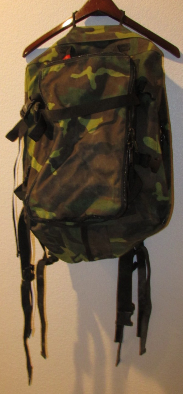 Vintage Waterproof Military Pack U.S.I.A. U/W Equipment Sales - Backpack