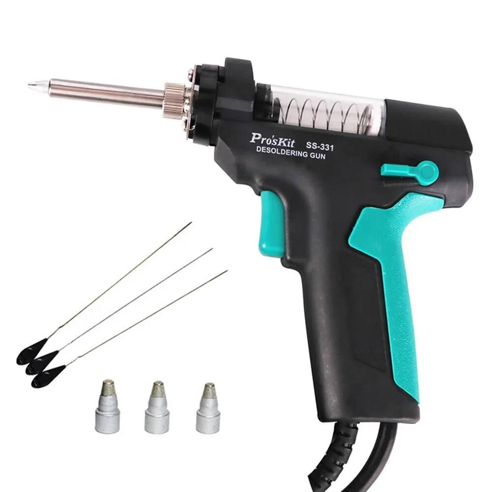 Electric Tin GunAutomatic Tin PumpPowerful Tin SuckerHandle Accessories