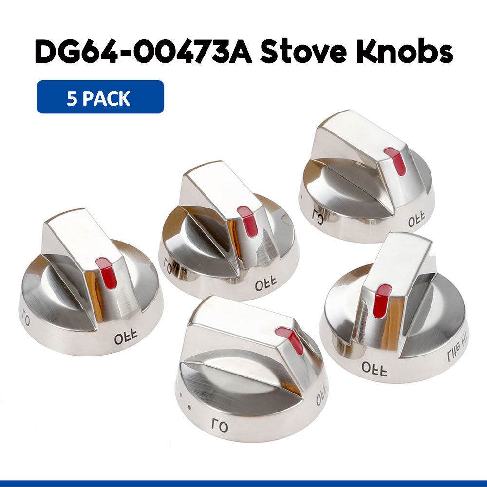 DG64-00473A Perilla de control del quemador de la estufa para 5x Samsung Cooktop