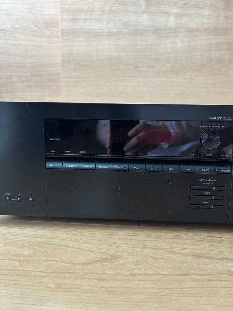 Onkyo TX-SR343(B) AV Receiver Amplifier Black With Remote Control