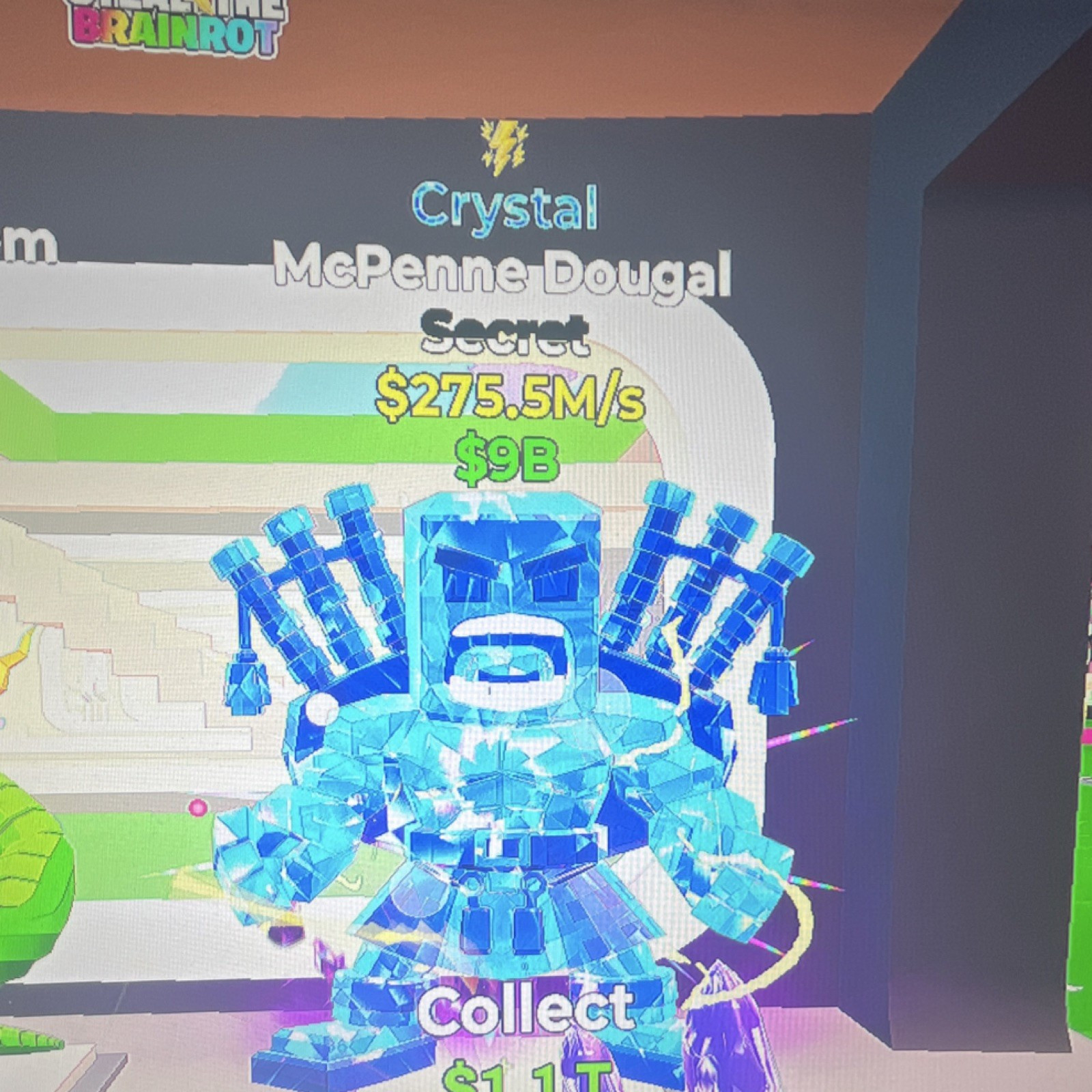 Brainrot Crystal Secret Generation Game Item Asset Virtual Collectible