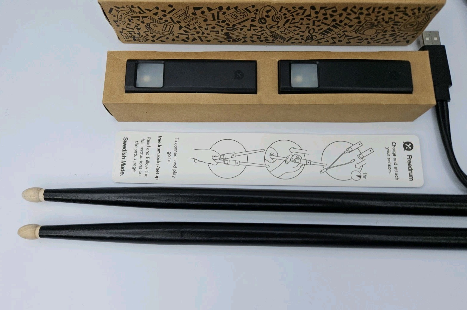 Freedrum Electronic Drum Sticks - Starter Kit!