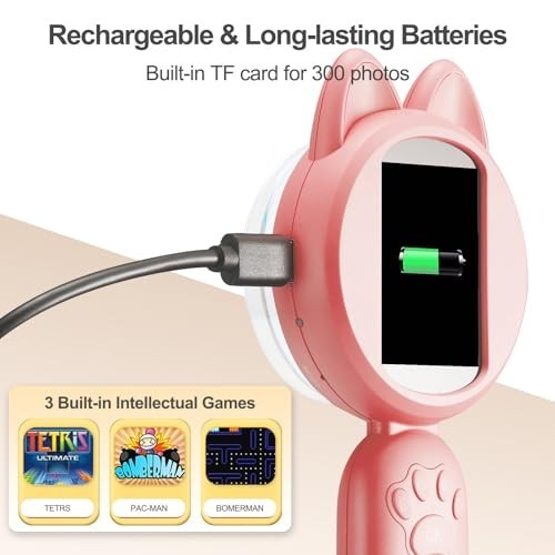 Mini Digital Microscopy, 2-inch IPS Screen 200X Magnifying Glass Handheld...