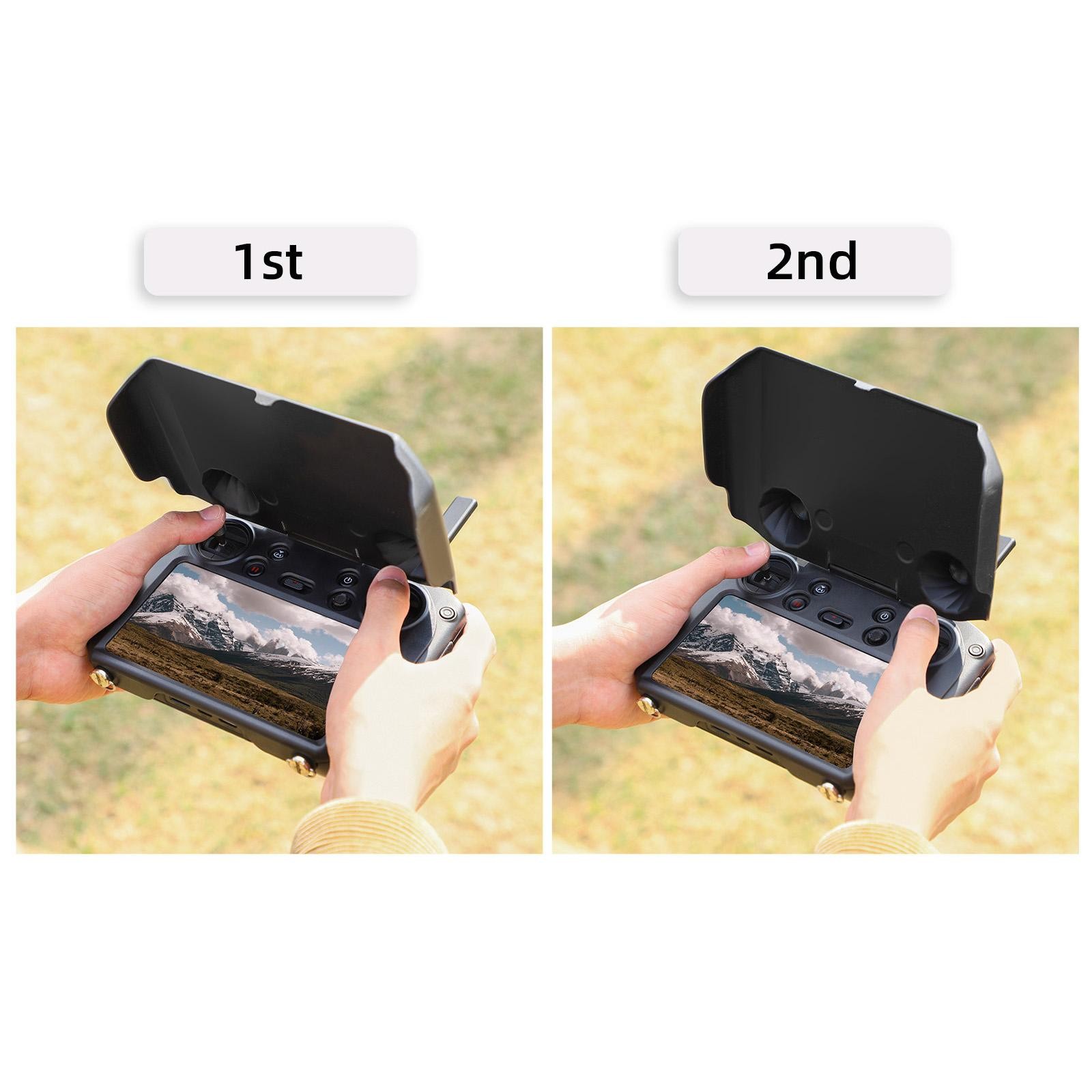 Sun Hood Protective Cover Case Protector Adjust For DJI RC Pro Controller