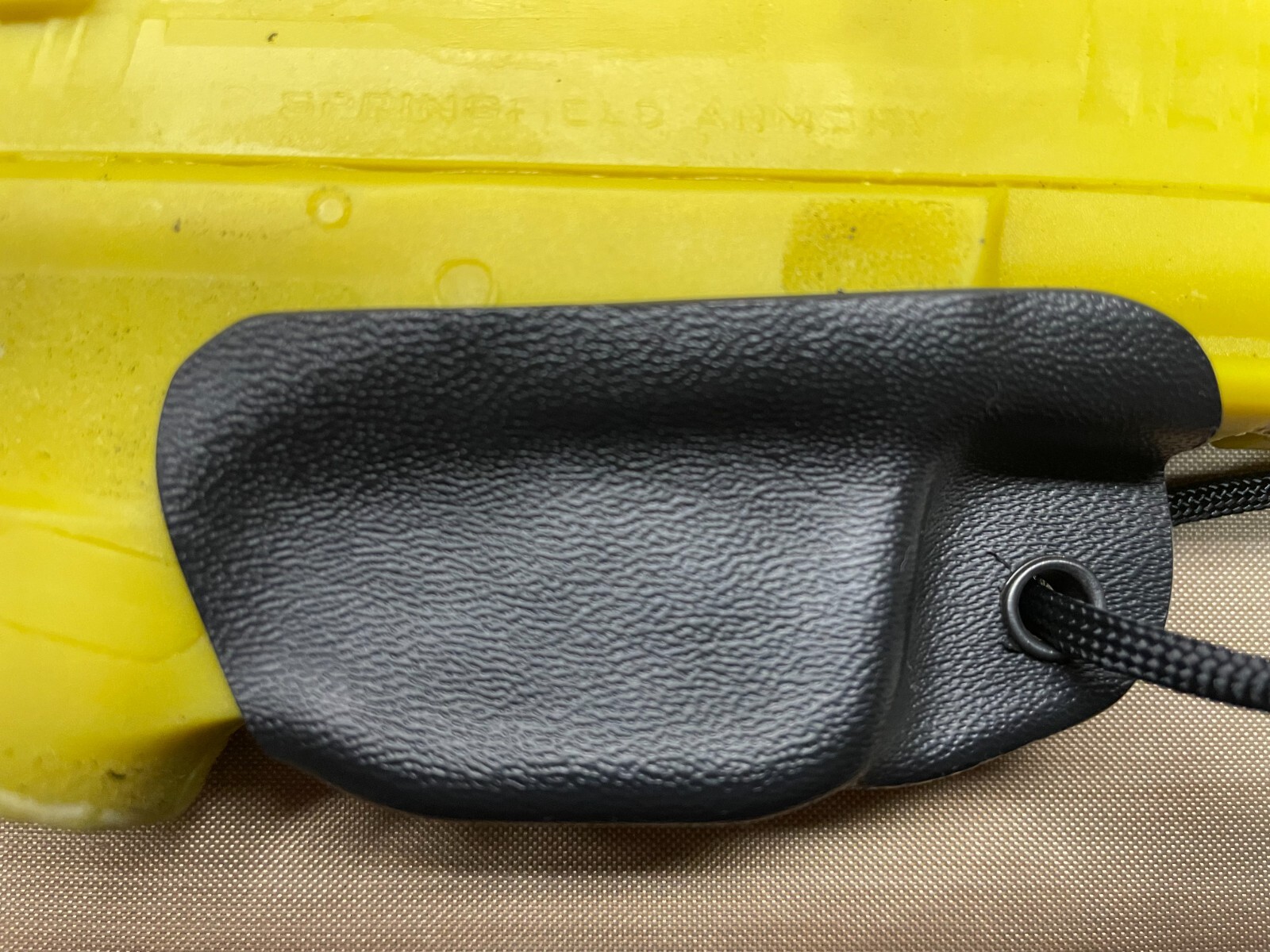Kydex Trigger Guard for Springfield Hellcat Pro Black