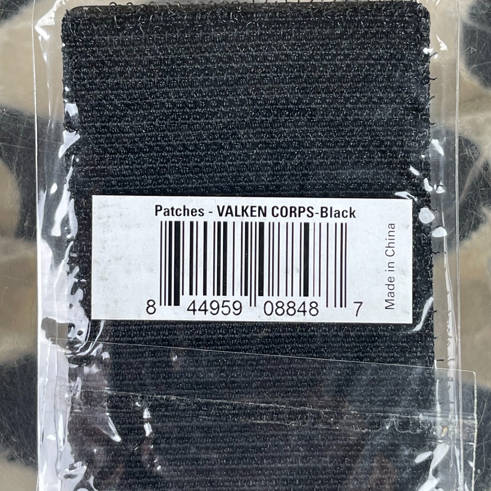 NEW Valken Morale Patch - Valken Corps Black