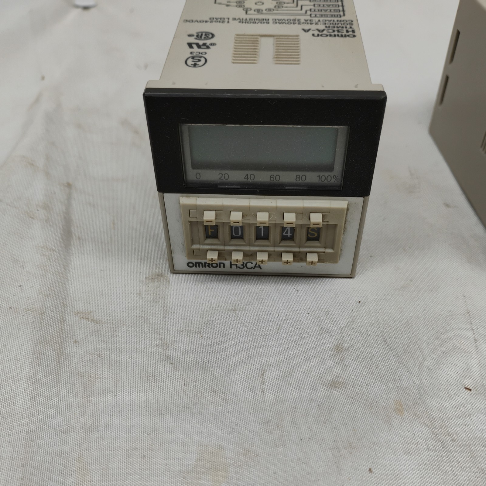 3X Omron H3CA-A Digital Timer Relay 11 pin With Relay Socket 27E892