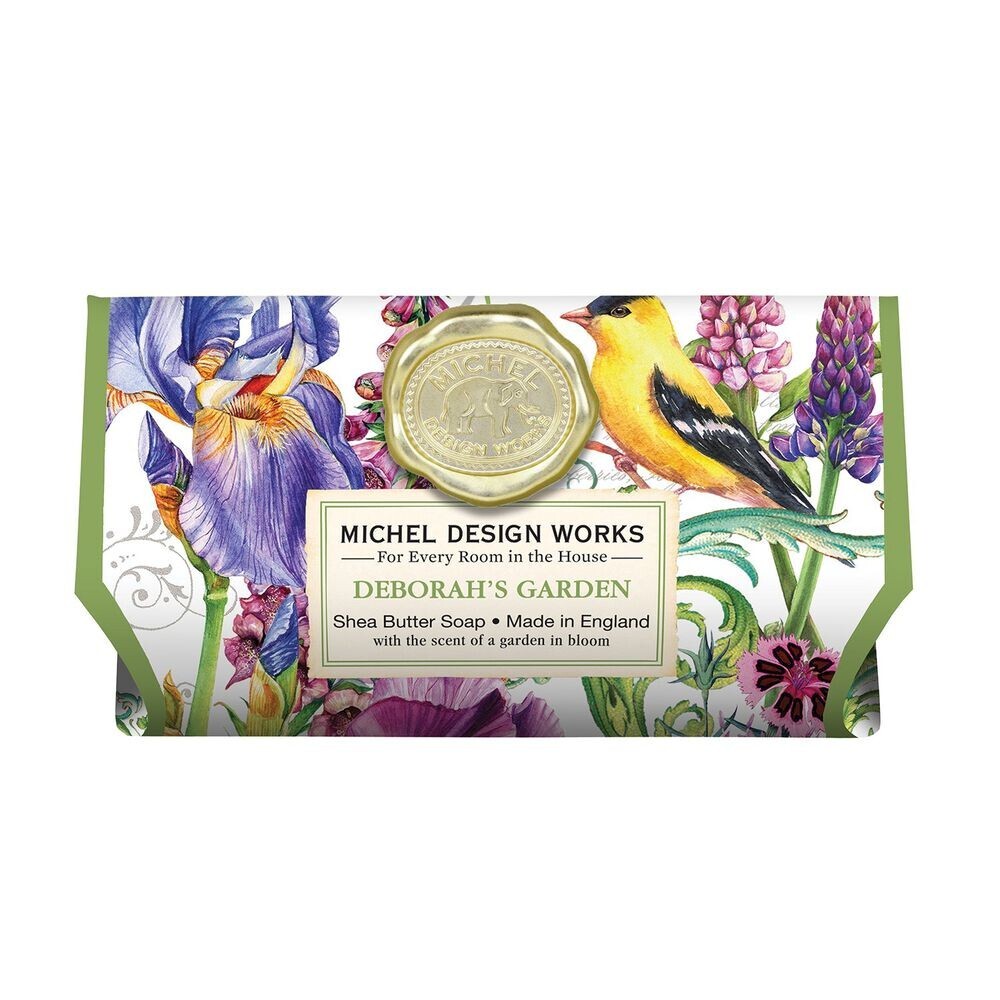 Michel Design Works Debra's Garden Large Bar Soap