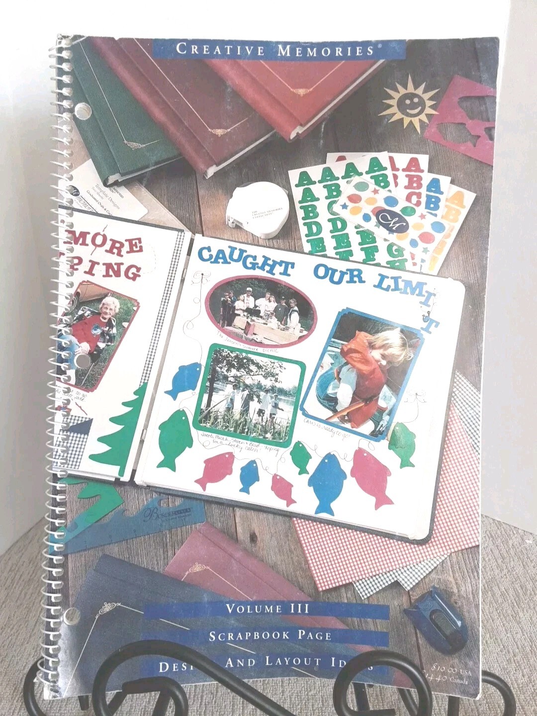 Creative Memories Layout Ideas Book Volume III Design Holidays Ships From USA