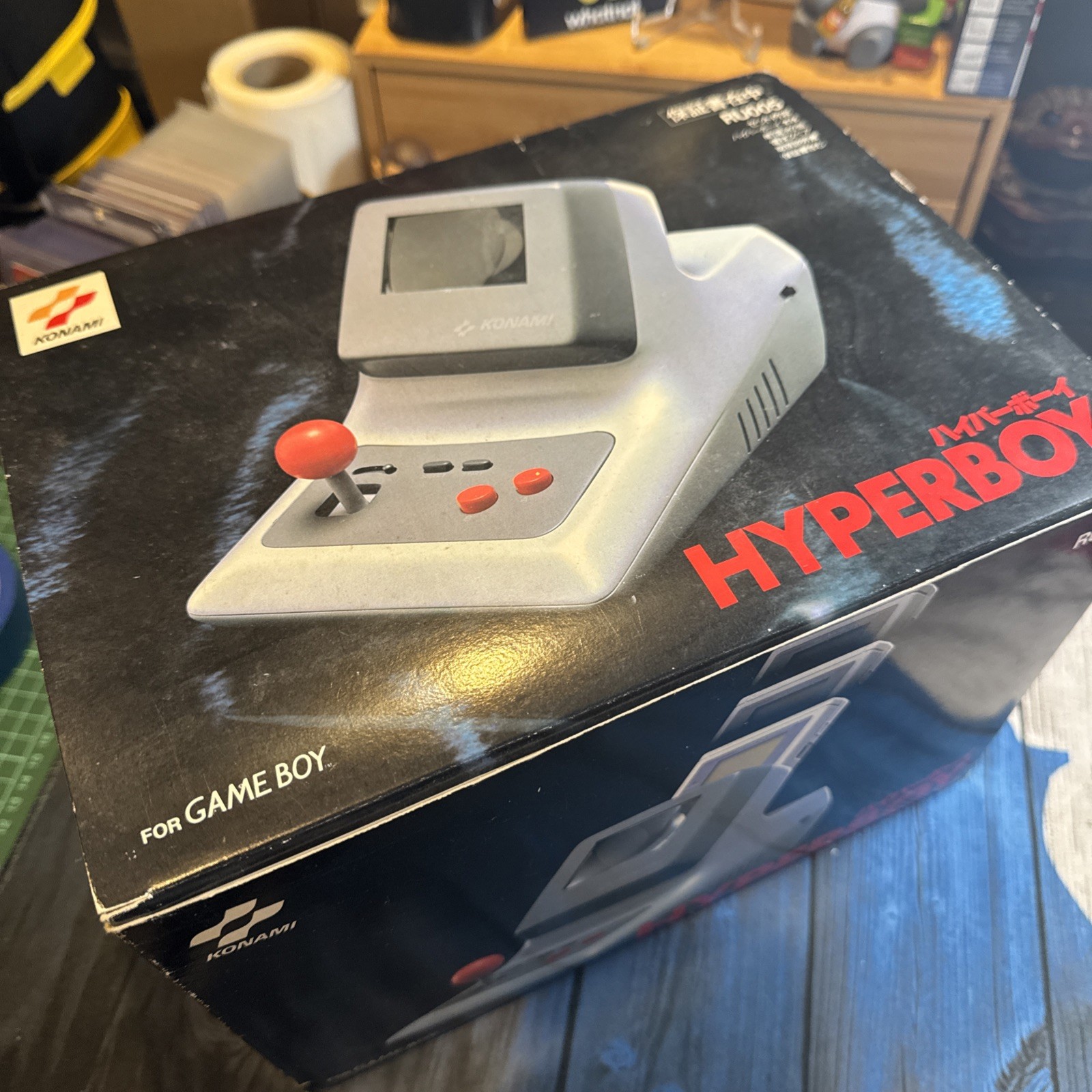 KONAMI Hyper Boy RU005 Boxed for Nintendo Game Boy GB Console Rare open box