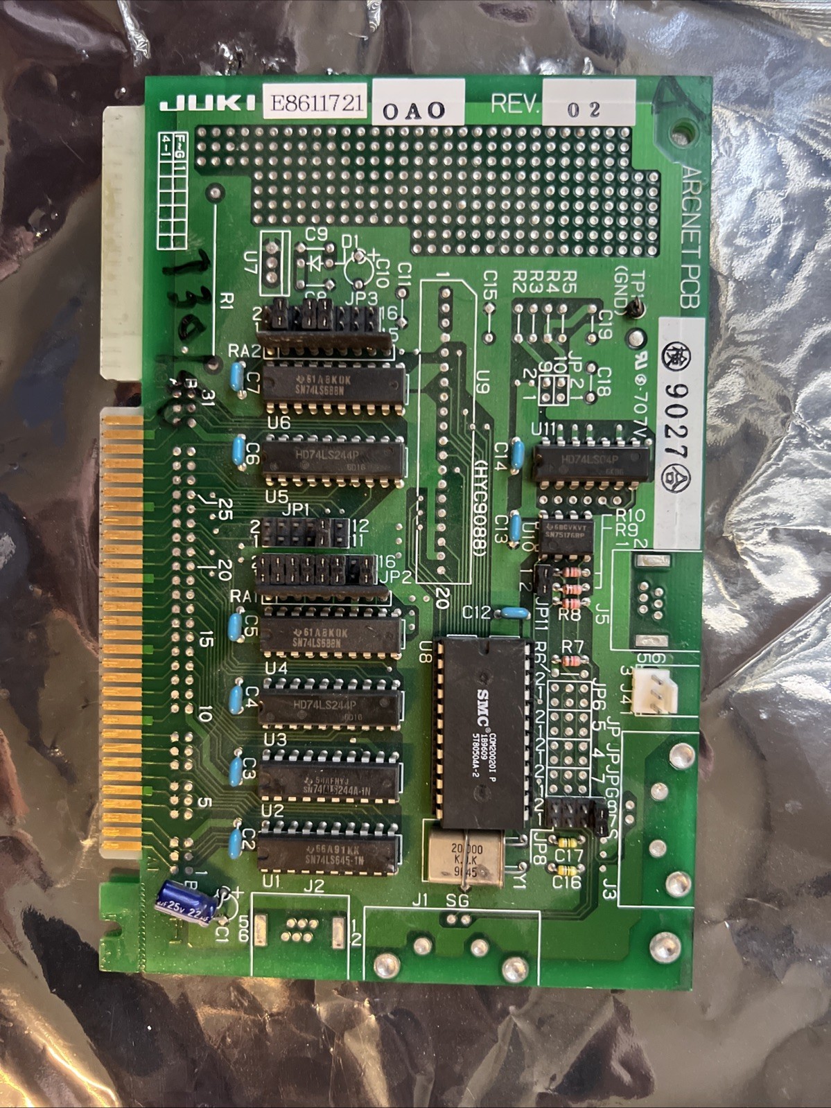 JUKI  ARCNET   ETHERNET PCB