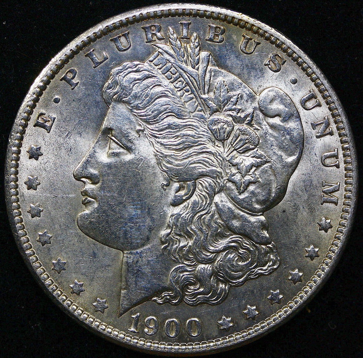 1900 $1 Morgan Silver Dollar Coin ~UNCIRCULATED #S54