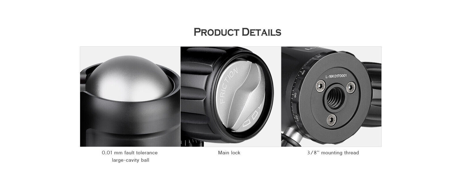 Leofoto NB-40LR Pro Ball Head with Lever-Release Clamp | Arca
