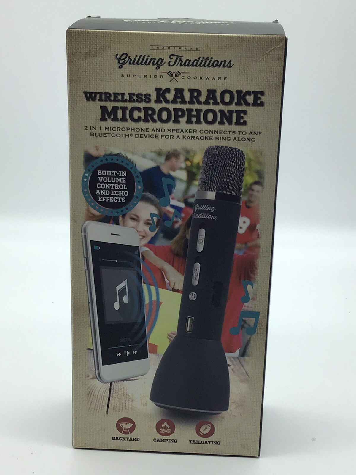 Grilling Traditions Wireless Karaoke Microphone