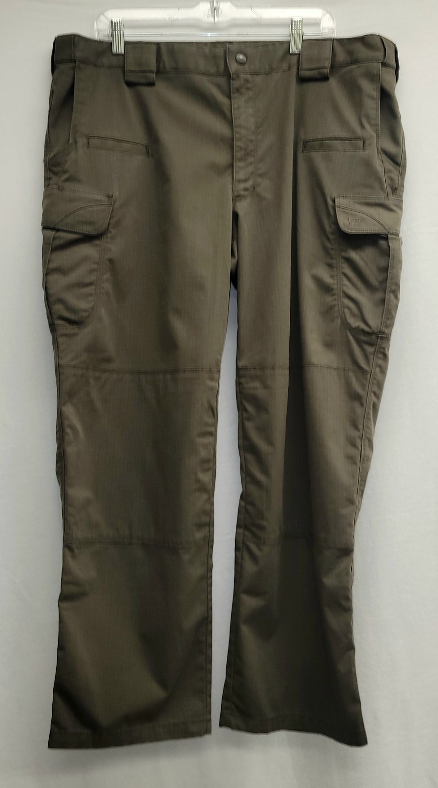 5.11 Tactical Series Mens Cargo Pants, 8 Pockets, Army Green, 40×30,Flaw See Pic