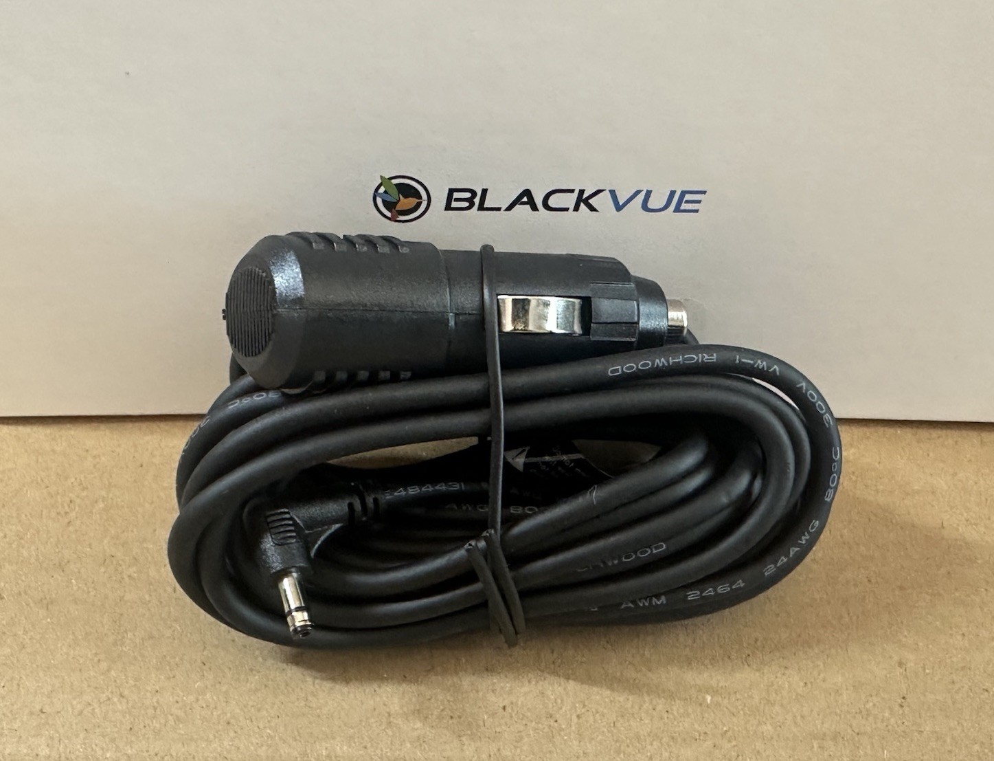 NEW BlackVue Cigarette Lighter Power Plug Cable (3 pins) CL-3P1