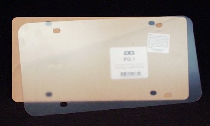 Clear Plexiglass Cover with 4 Holes