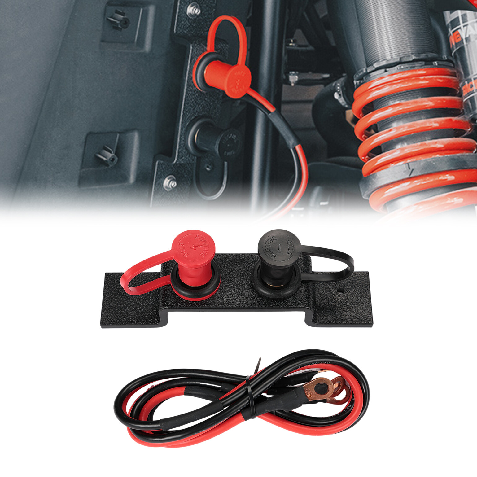 For Can-Am Maverick X3 Battery Jump Post Kit Remote Battery Terminal Relocation