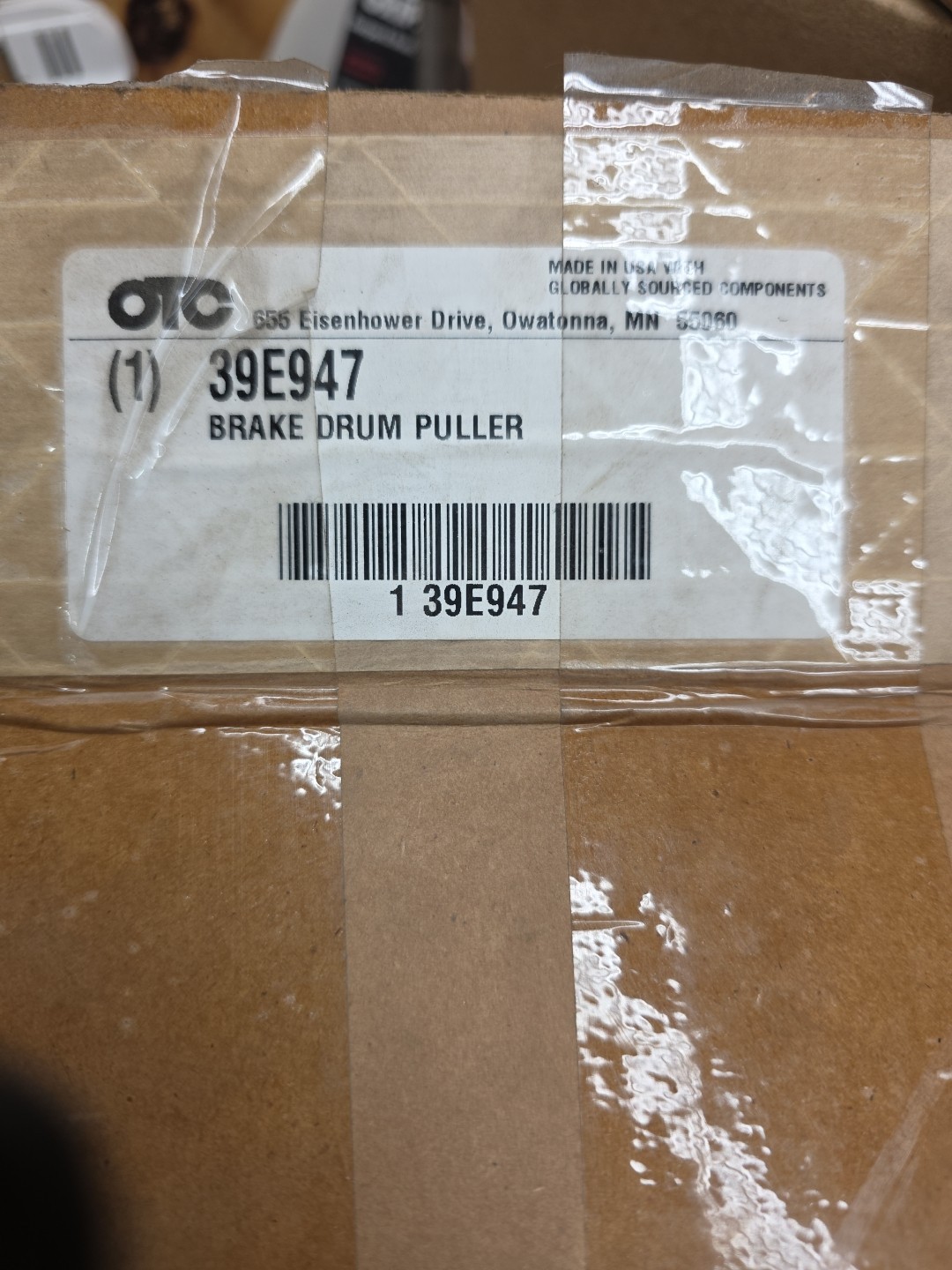 OTC 6980 Brake Drum/Rotor Puller, 39E947