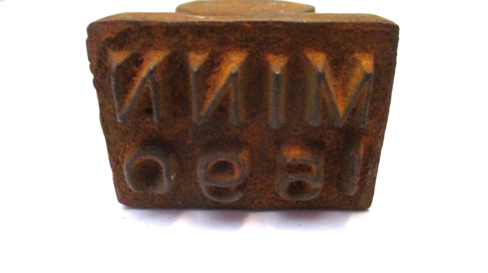 VINTAGE MINNESOTA LOGGING FOREST TIMBER HARVEST LOG STAMP HAMMER TOOL MINN 1590