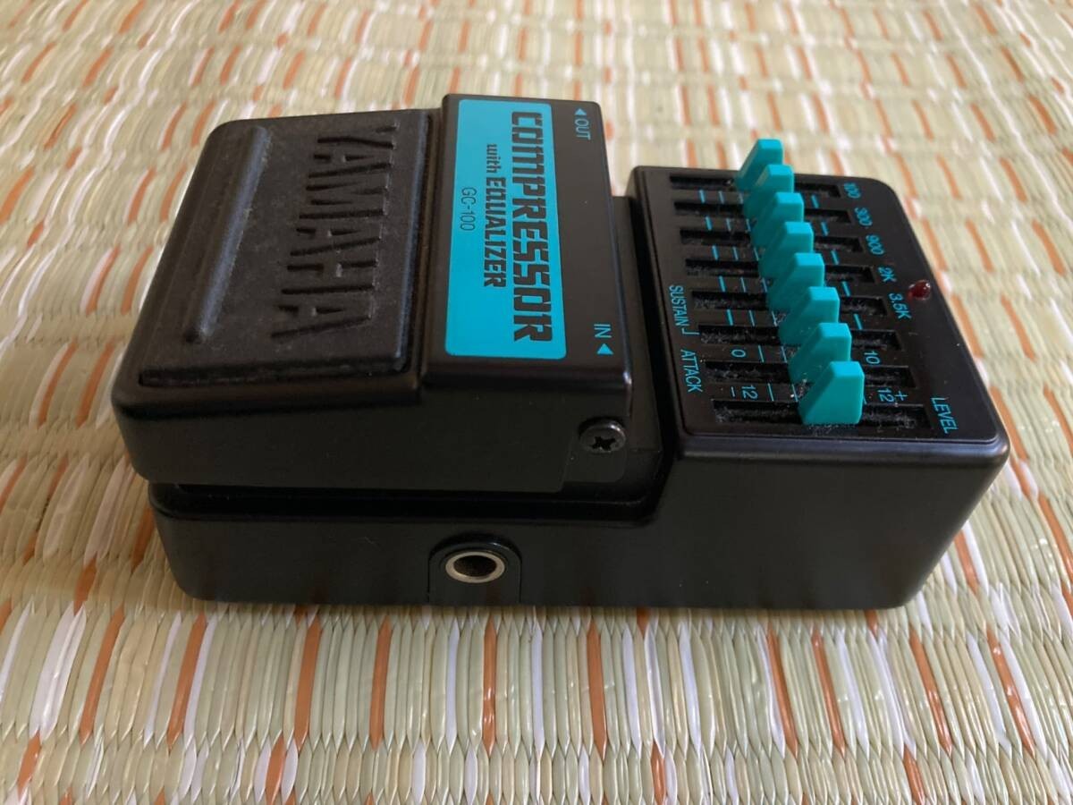 Yamaha GC-100 Compressor with Equalizer Vintage Analog Guitar Effect
