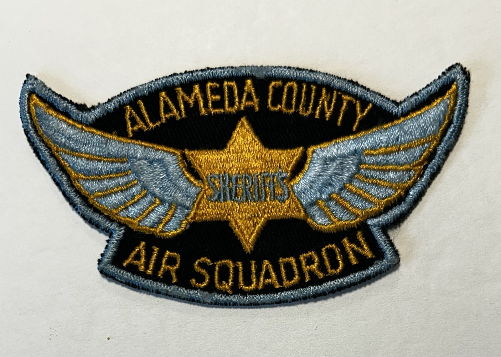 VINTAGE CALIFORNIA CA ALAMEDA COUNTY SHERIFFS AIR SQUADRON PATCH #D28