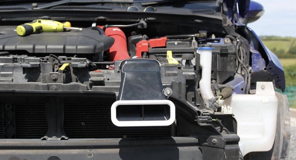 FORD MK7 Fiesta ST Intake Scoop Kit Big Mouth (MULTIPLE COLORS) FREE UK SHIPPING